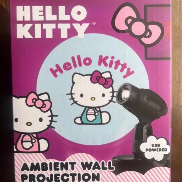 Hello Kitty Ambient Wall Projection USB Powered | Hello Kitty Projector Light - Picture 1 of 4